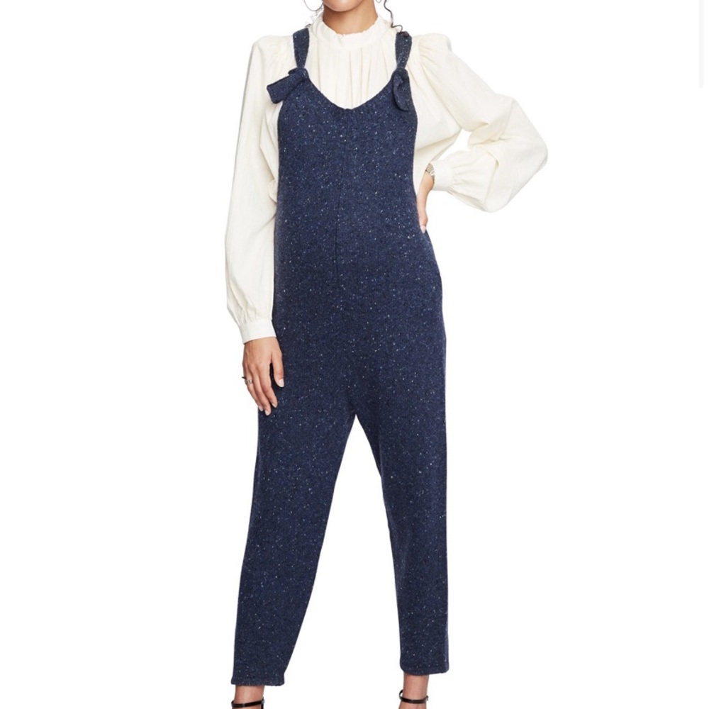 ISO Hatch knit overalls